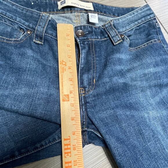 y2k grunge streetwear Gap curvy low rise bootcut jeans womens 10L rodeo western - Picture 6 of 12
